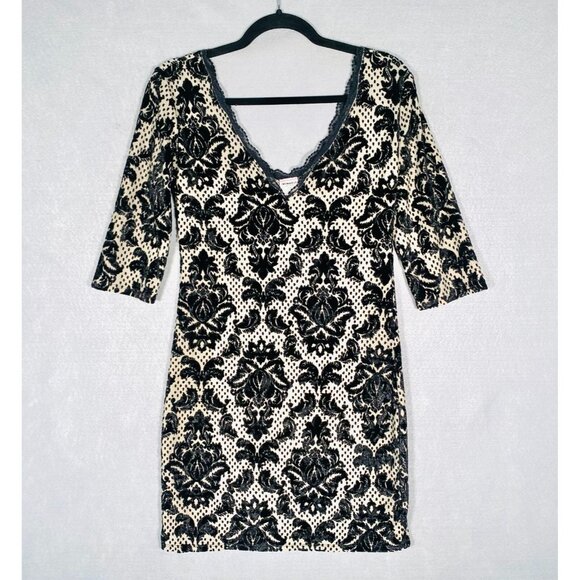 Free People Dresses & Skirts - Free People Intimately Dress Womens M Black Velvet Mini Whimsy Goth